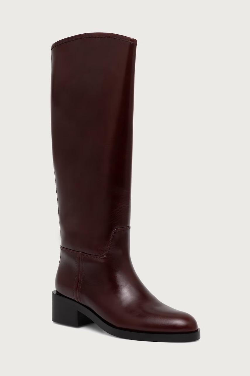 Jeffrey Campbell  kozačky nad kolena dámské kožené REINING