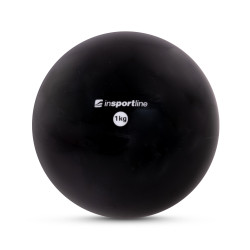 Jóga míč inSPORTline Yoga Ball 1 kg černá