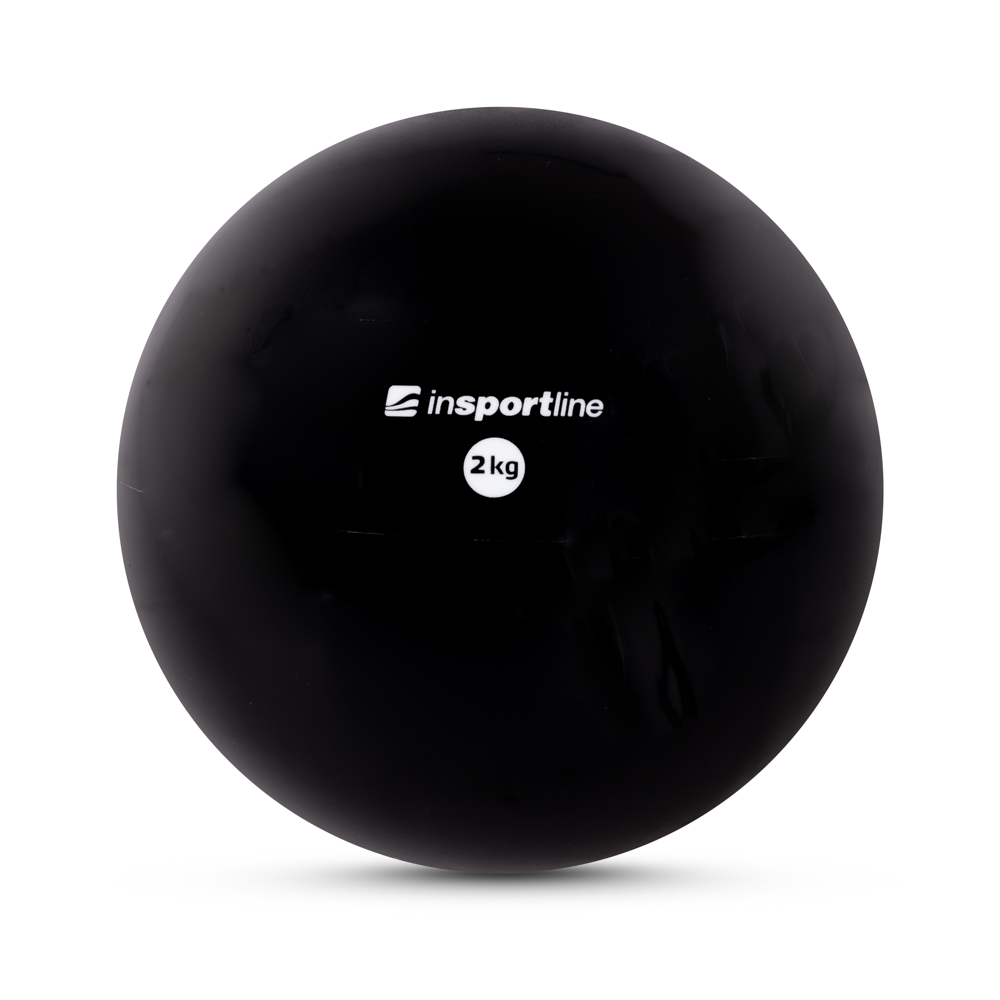 Jóga míč inSPORTline Yoga Ball 2 kg černá