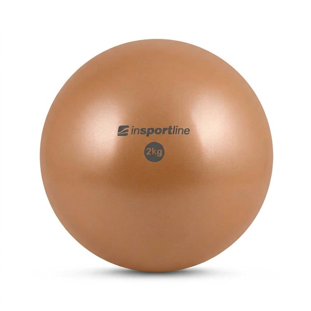 Jóga míč inSPORTline Yoga Ball 2 kg mocha mousse