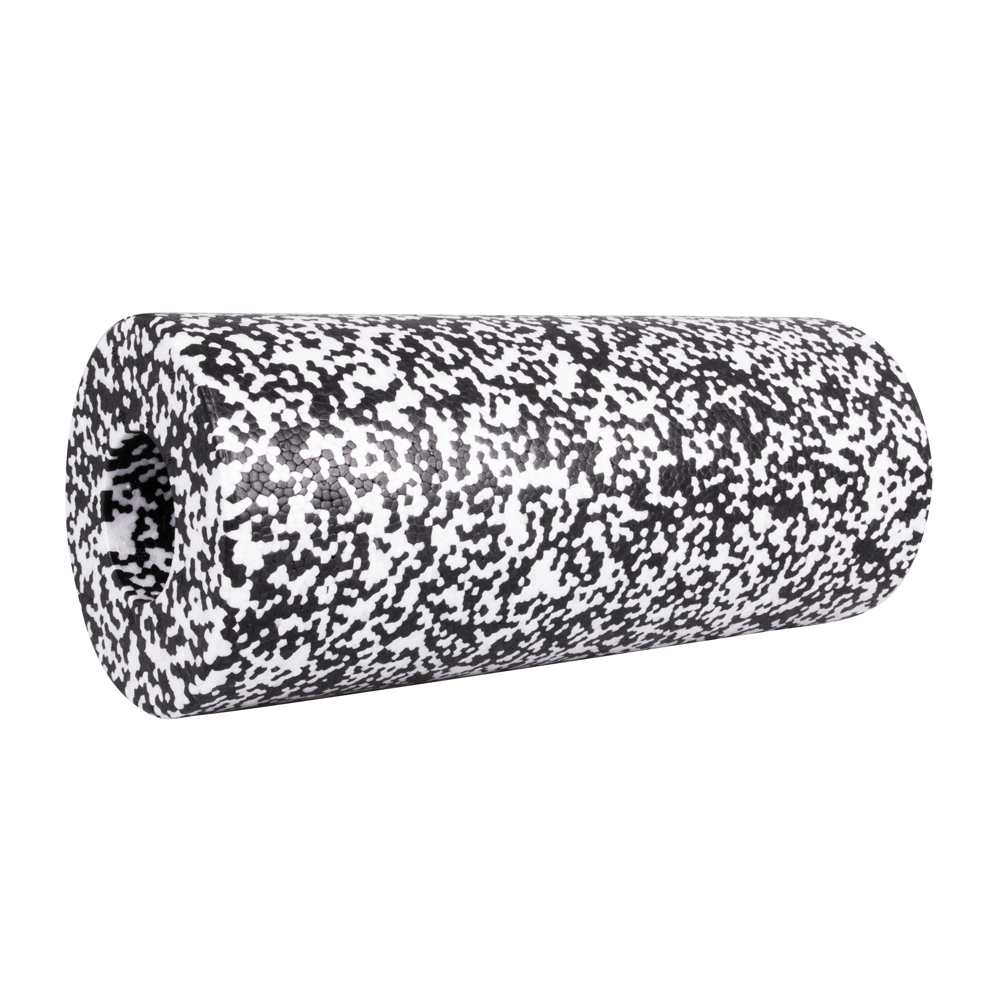 Joga válec inSPORTline Waldro Smooth 30 cm černo-bílá