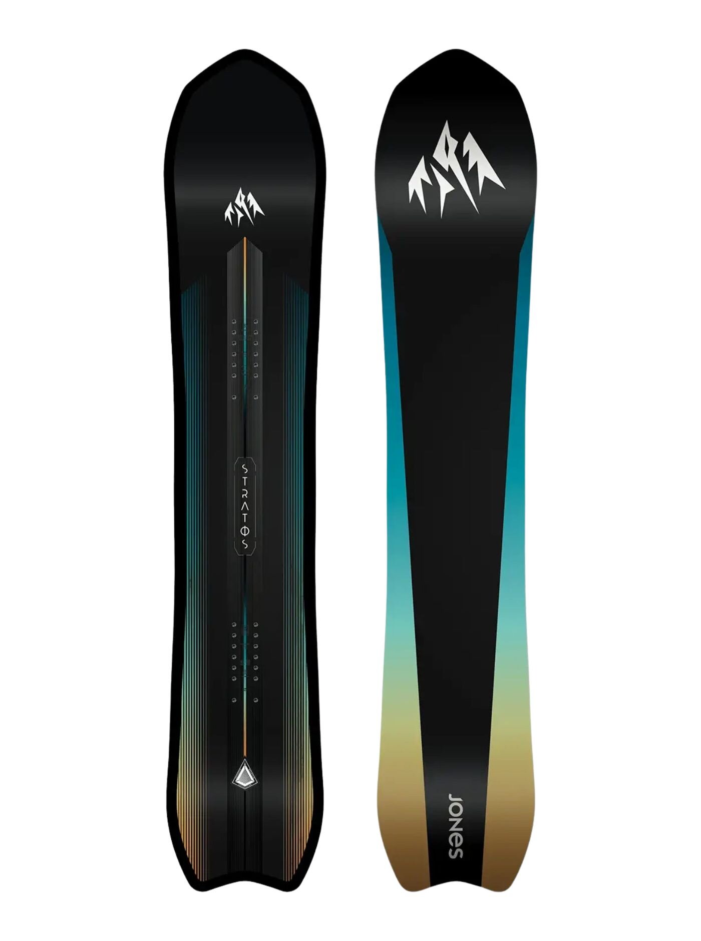 Jones snowboard Stratos Wide Black | Černá | Velikost snb 164W
