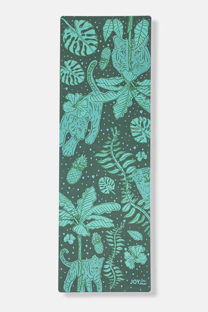 JOYINME  podložka na jógu Mata FLOW Coated Jungle Green