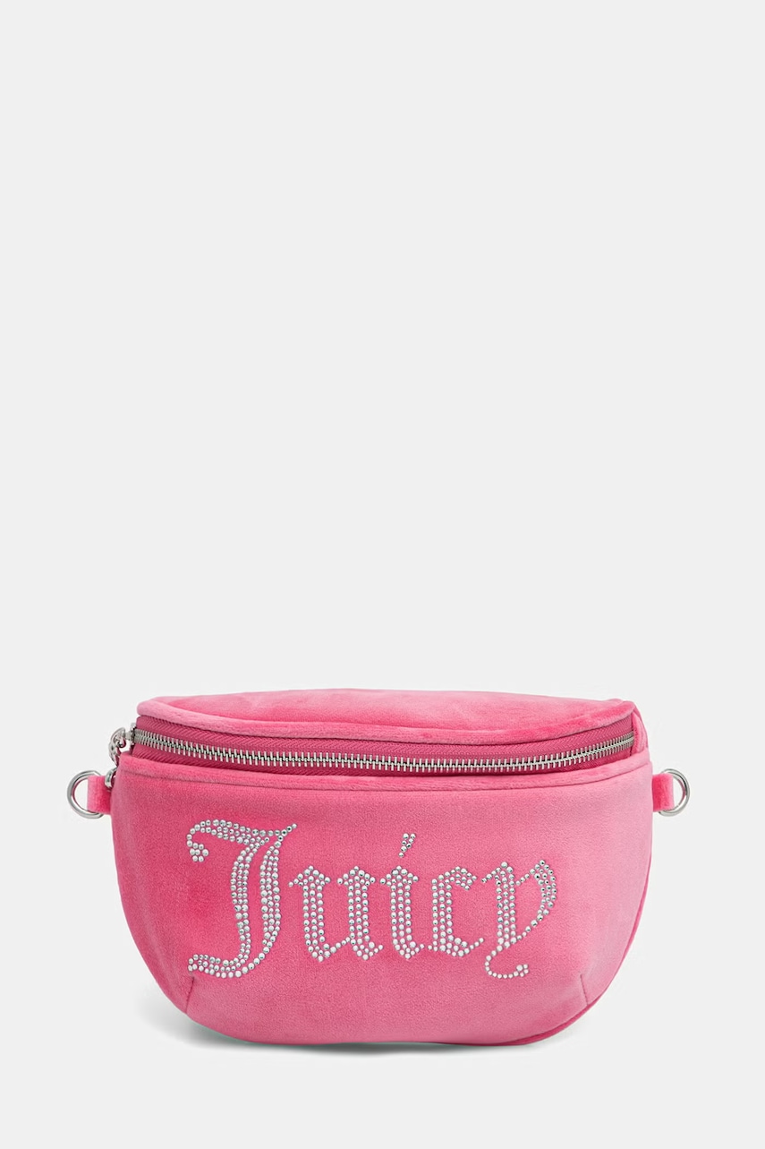 Juicy Couture  crossbody kabelka dámská velurová KIMBERLY