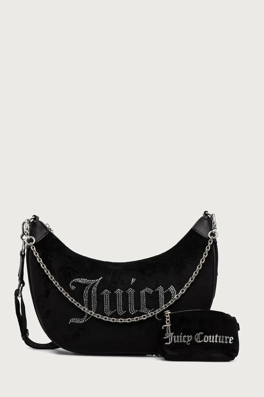 Juicy Couture  crossbody kabelka dámská velurová KIMBERLY
