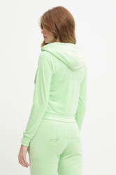 Juicy Couture  mikina s kapucí dámská velurová MADISON COL OUT