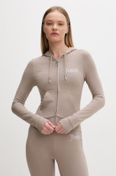 Juicy Couture  rozepínací mikina dámská s bavlnou OOLA HOODIE