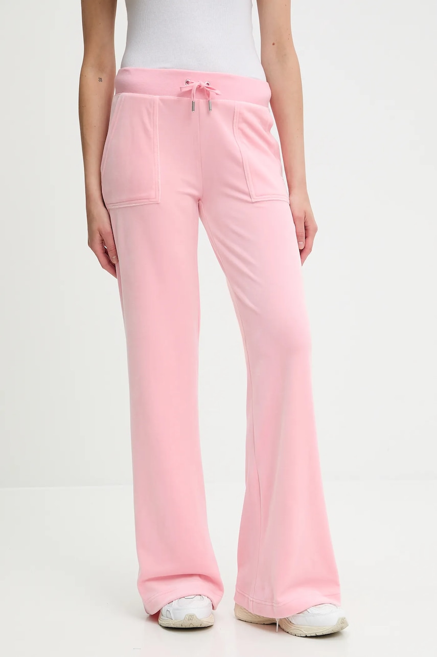 Juicy Couture  tepláky dámské LAYLA POCKET LR