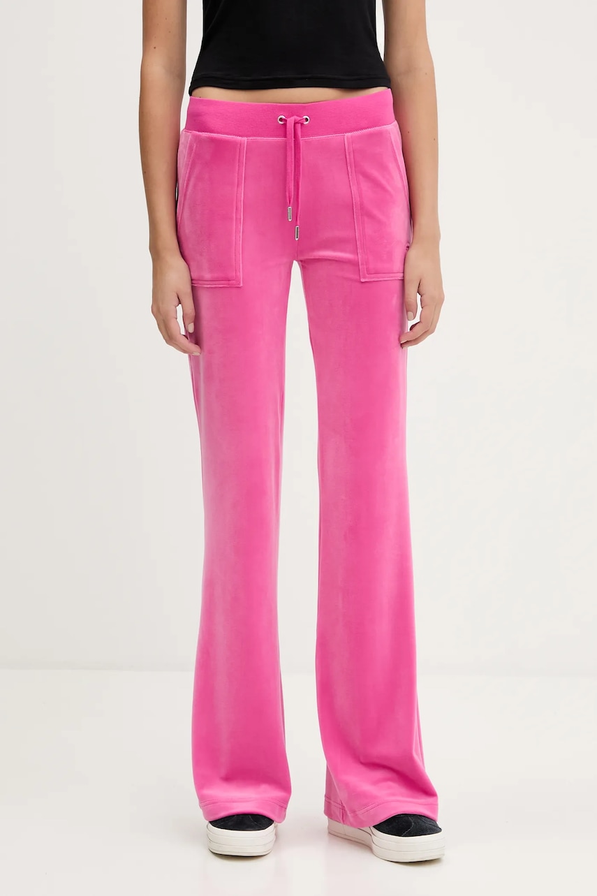 Juicy Couture  tepláky dámské LAYLA POCKET LR
