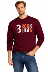Jumper - pánská mikina burgundy
