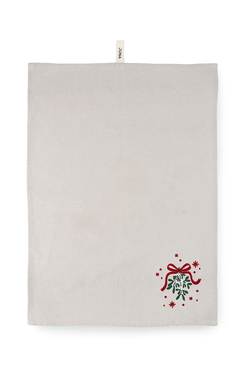 Juna  Vánoční kuchyňská utěrka  Christmas Fable Tea 50 x 70 cm