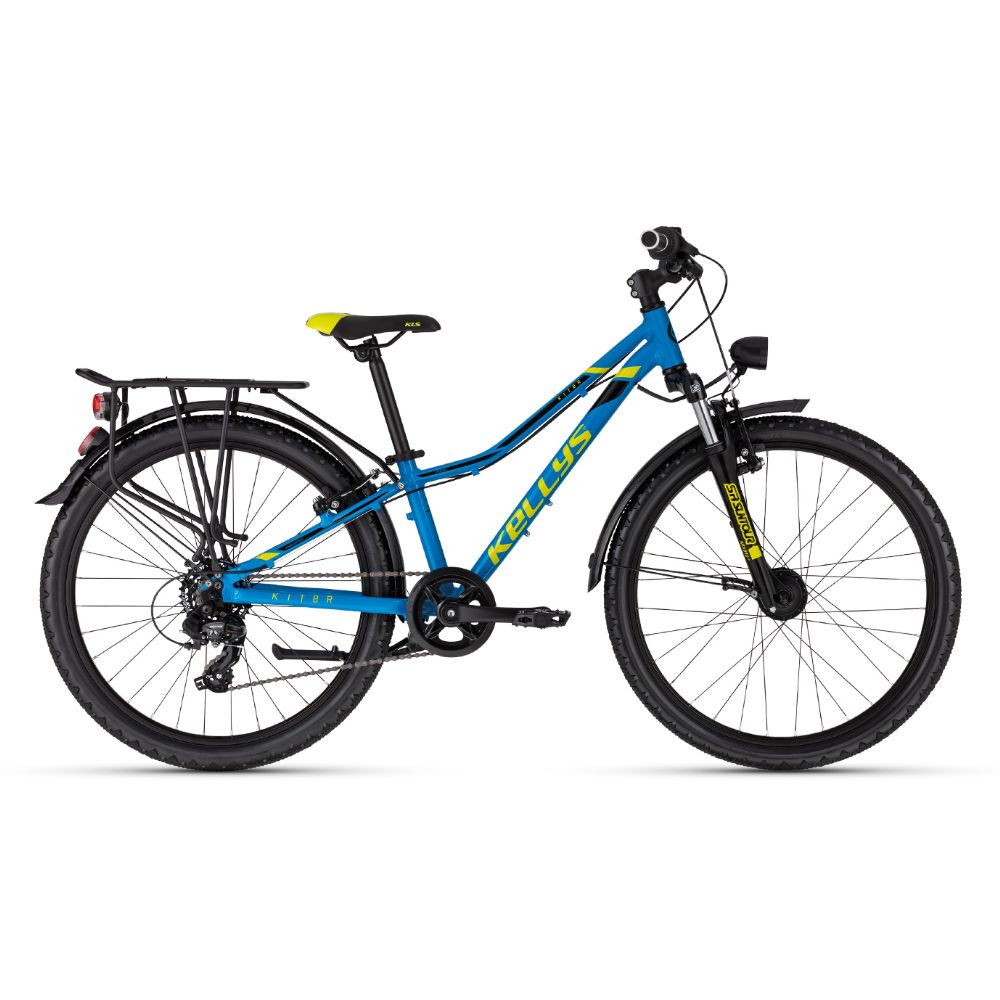 Juniorské kolo KELLYS KITER 70 24" 9.0 11" (125-145 cm) Sky Blue