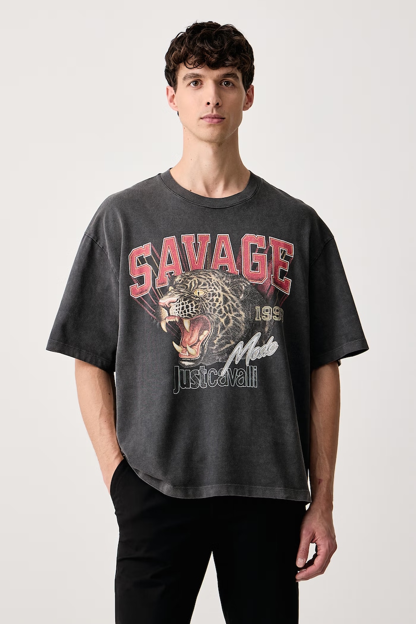 Just Cavalli  tričko pánské bavlněné