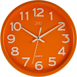 JVD Nástěnné hodiny HX2413 Orange