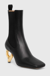 JW Anderson  Kožené kotníkové boty  Chain Heel
