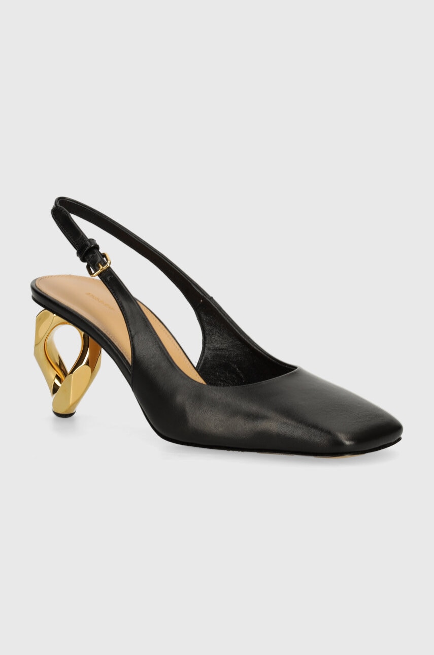 JW Anderson  Kožené lodičky  Chain Heel