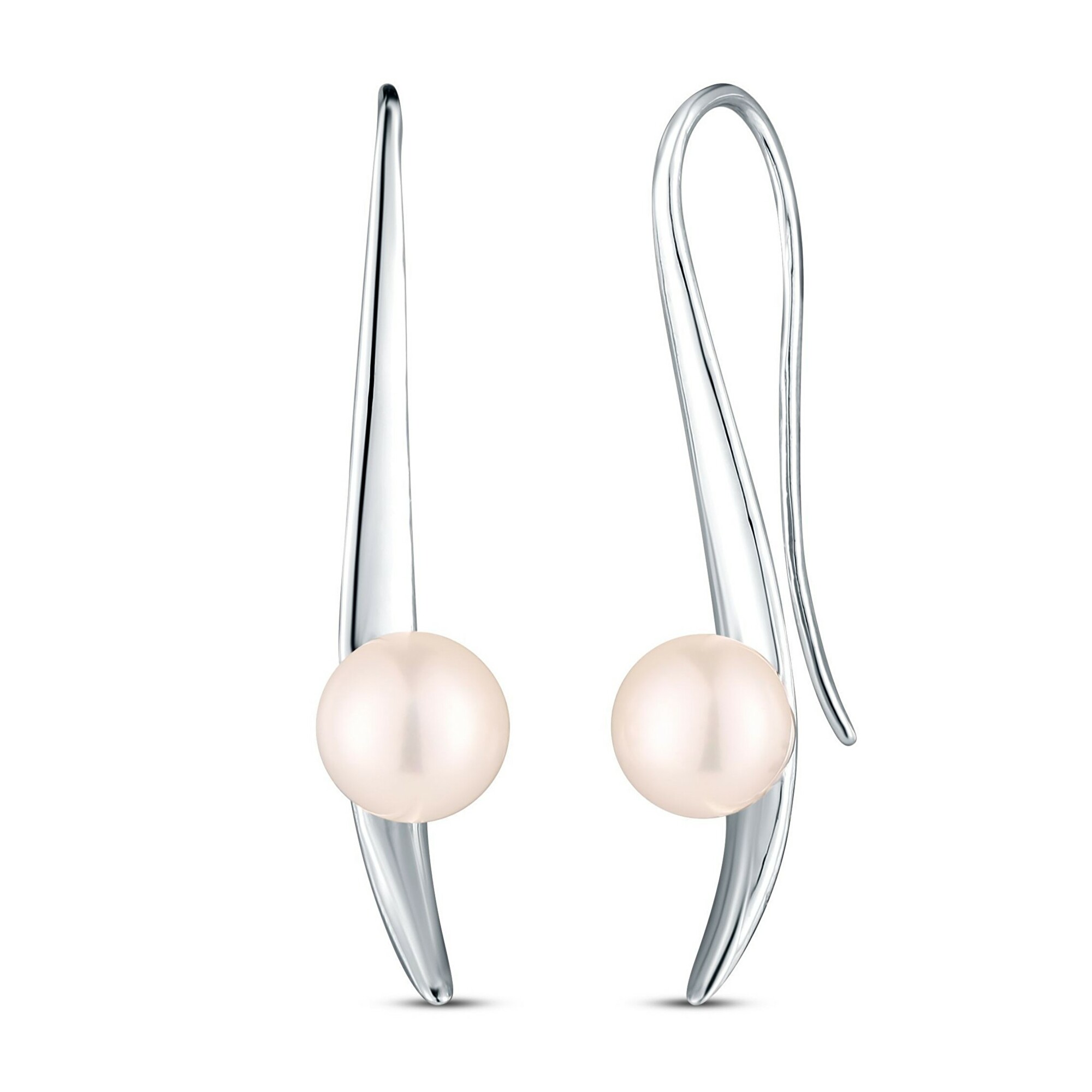 JwL Luxury Pearls Elegantní stříbrné náušnice s perlami JL0857