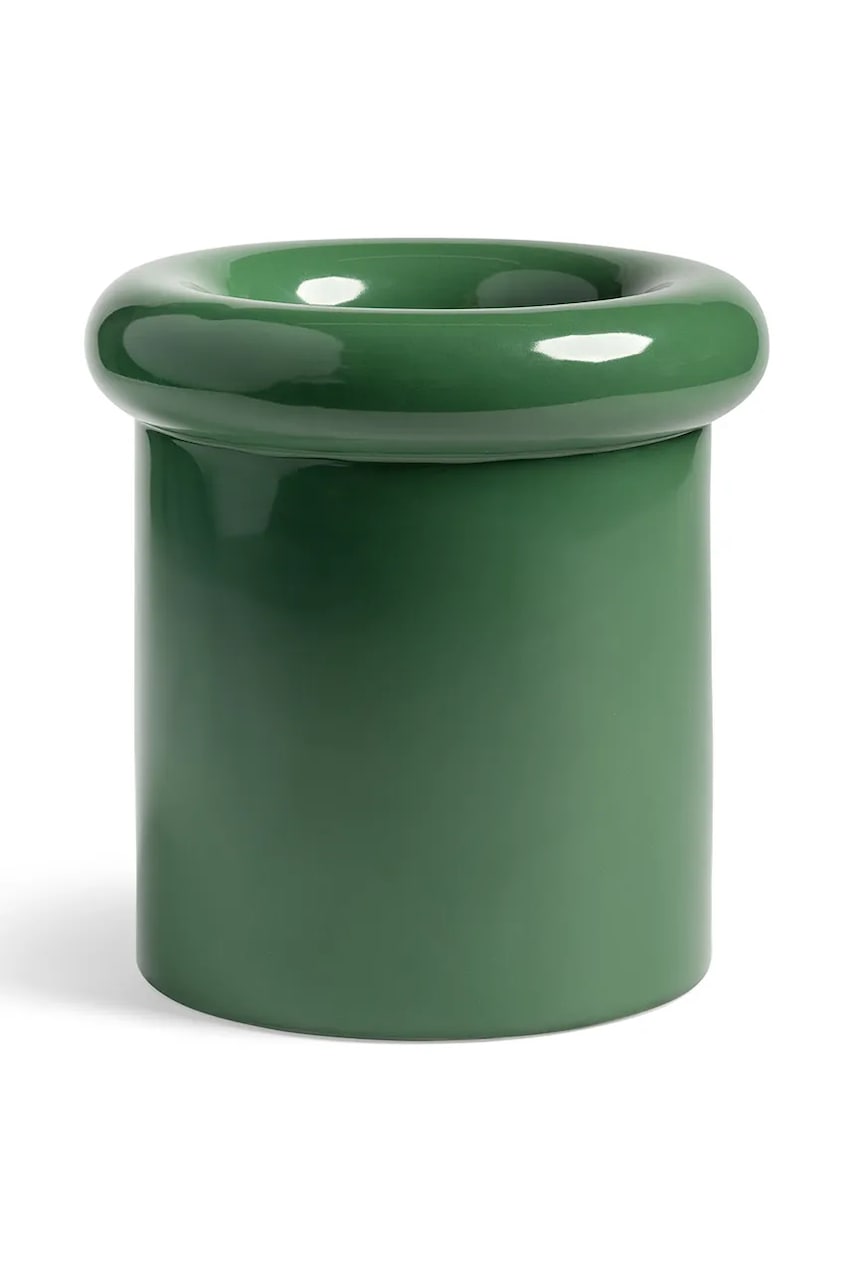 &k amsterdam  Dekorativní váza  turban green
