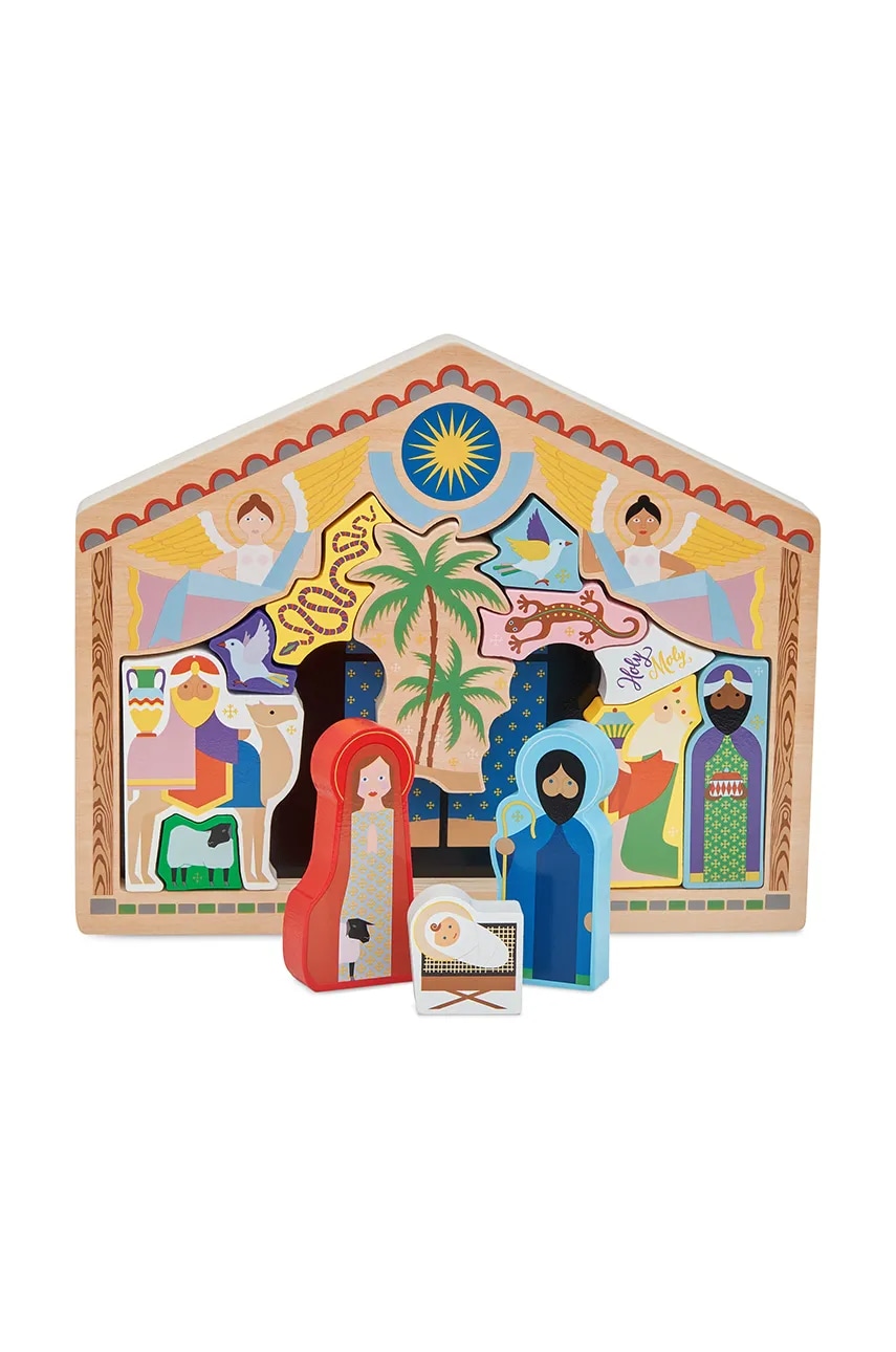 &k amsterdam  Dřevěný betlém  The Crib
