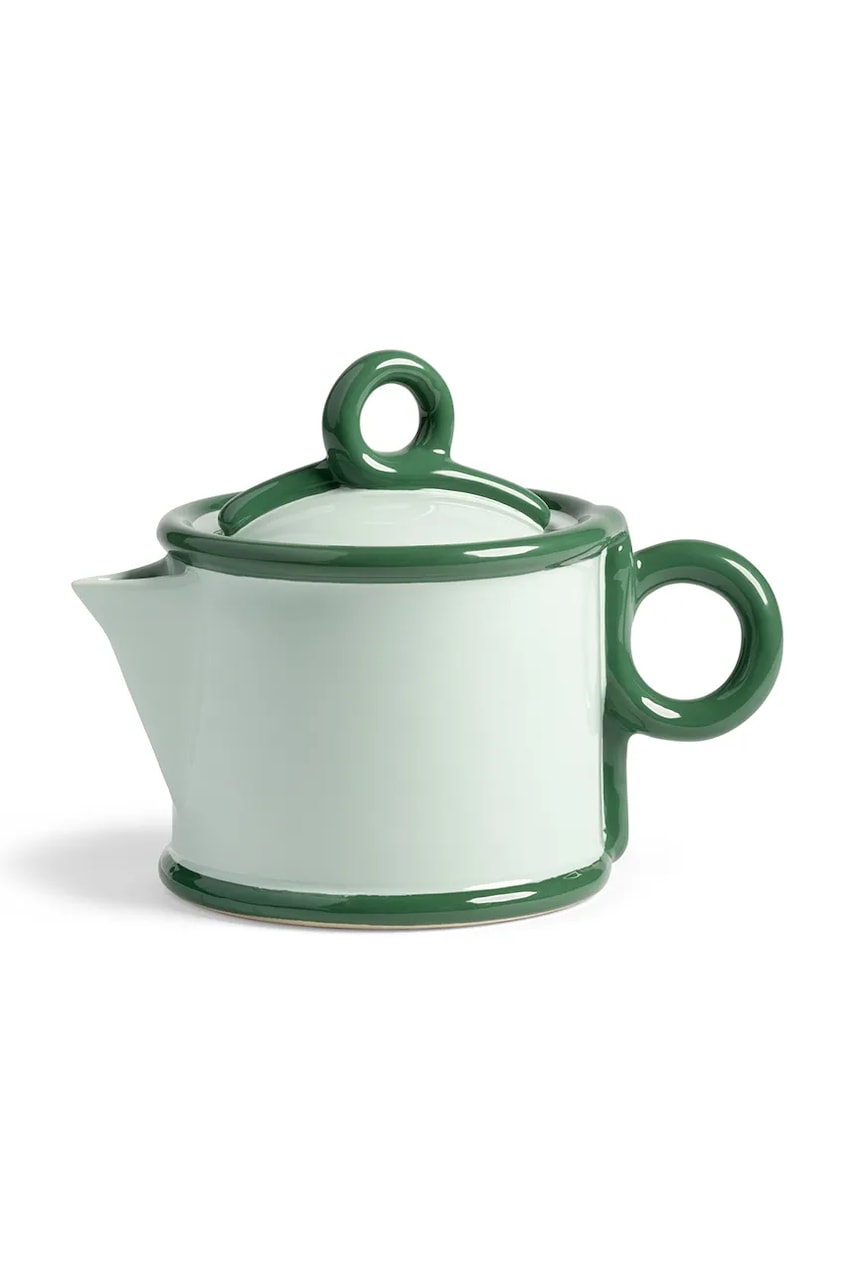 &k amsterdam  Konvice na čaj  loop green 700 ml