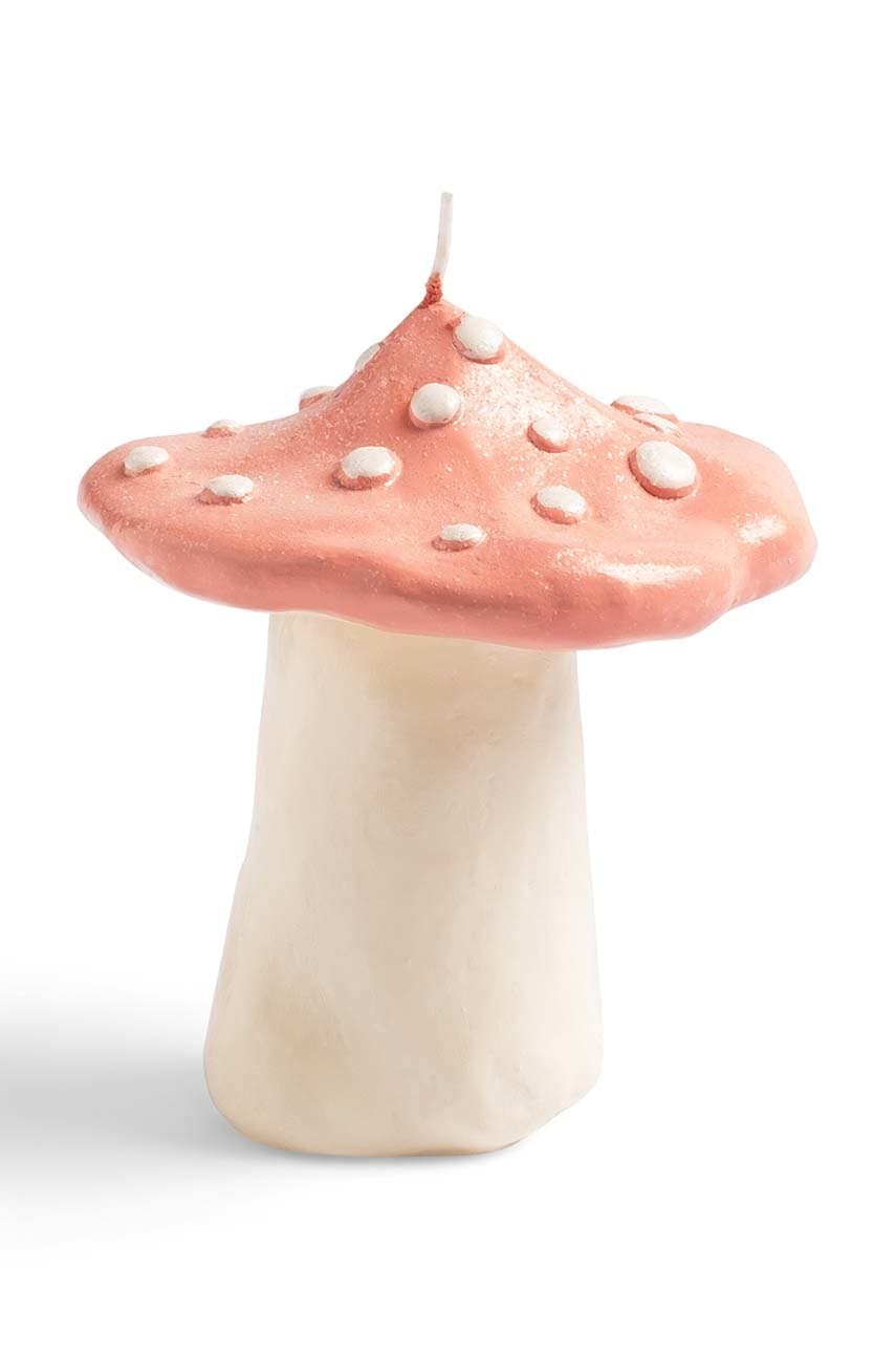 &k amsterdam  Neparfémovaná svíčka  Mushroom Dots