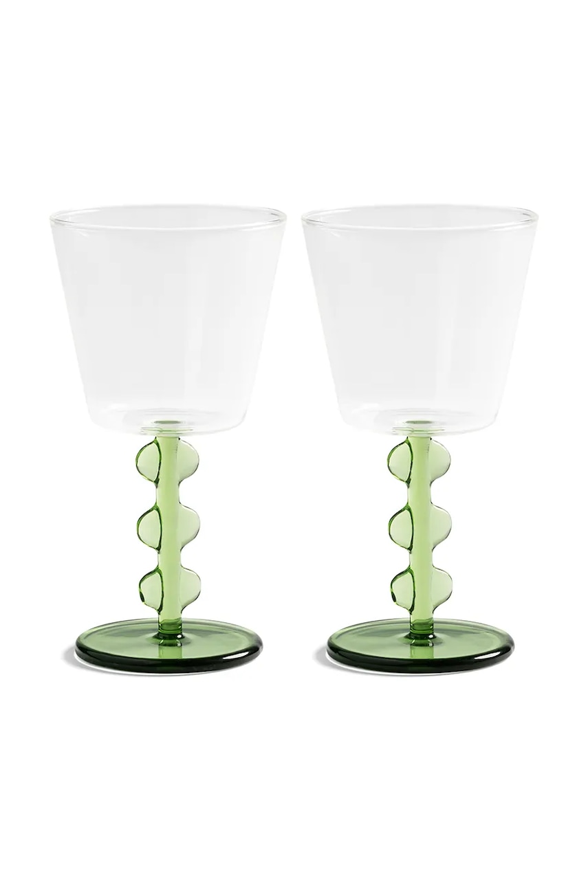 &k amsterdam  Sada sklenic na víno  petal set 200 ml 2-pack