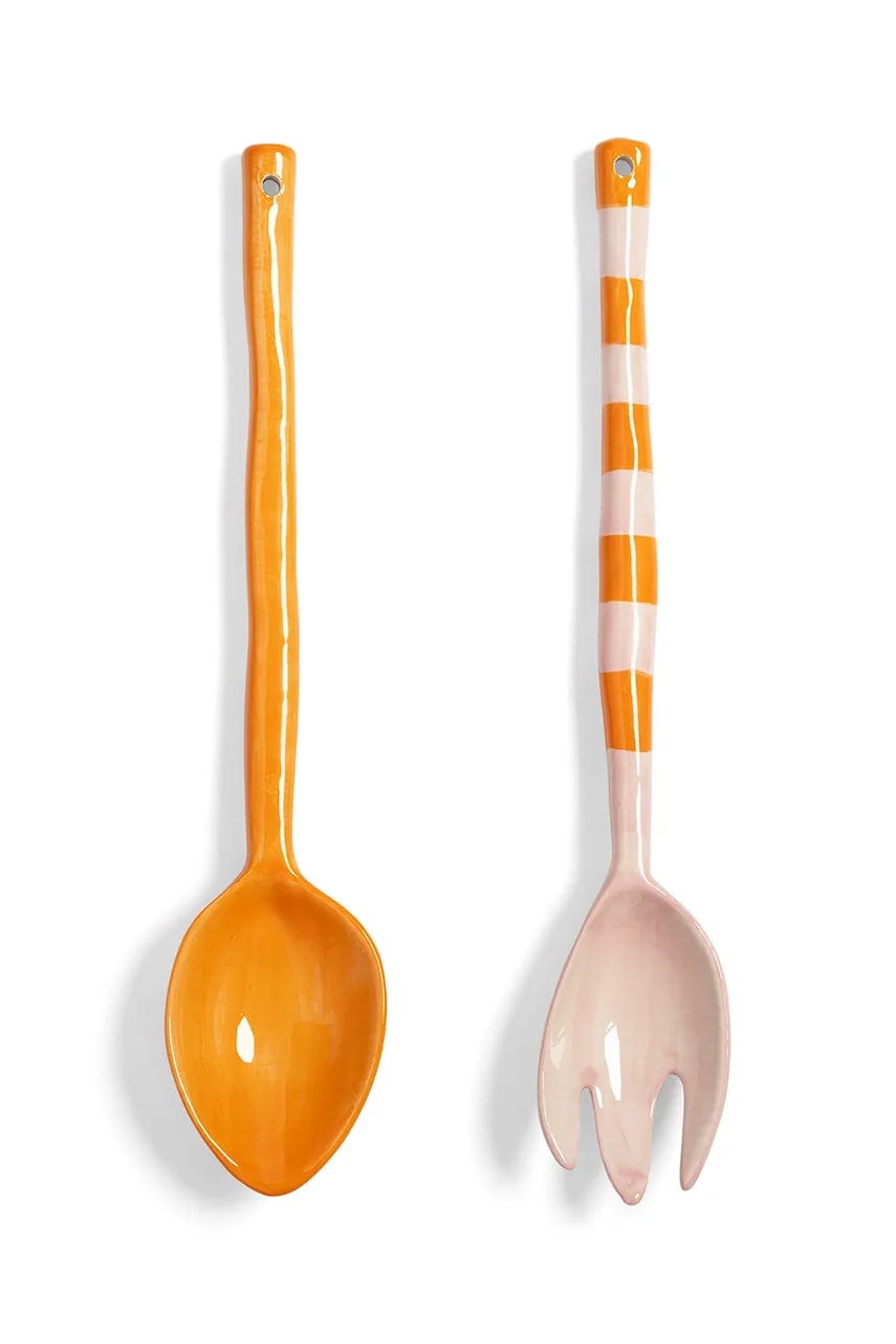 &k amsterdam  Salátové lžíce  boavista stripe 2-pack