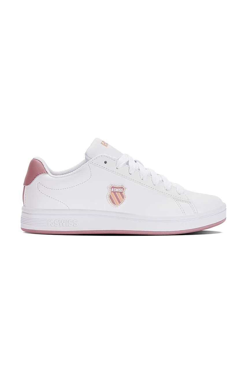 K-Swiss  Kožené sneakers boty  COURT SHIELD