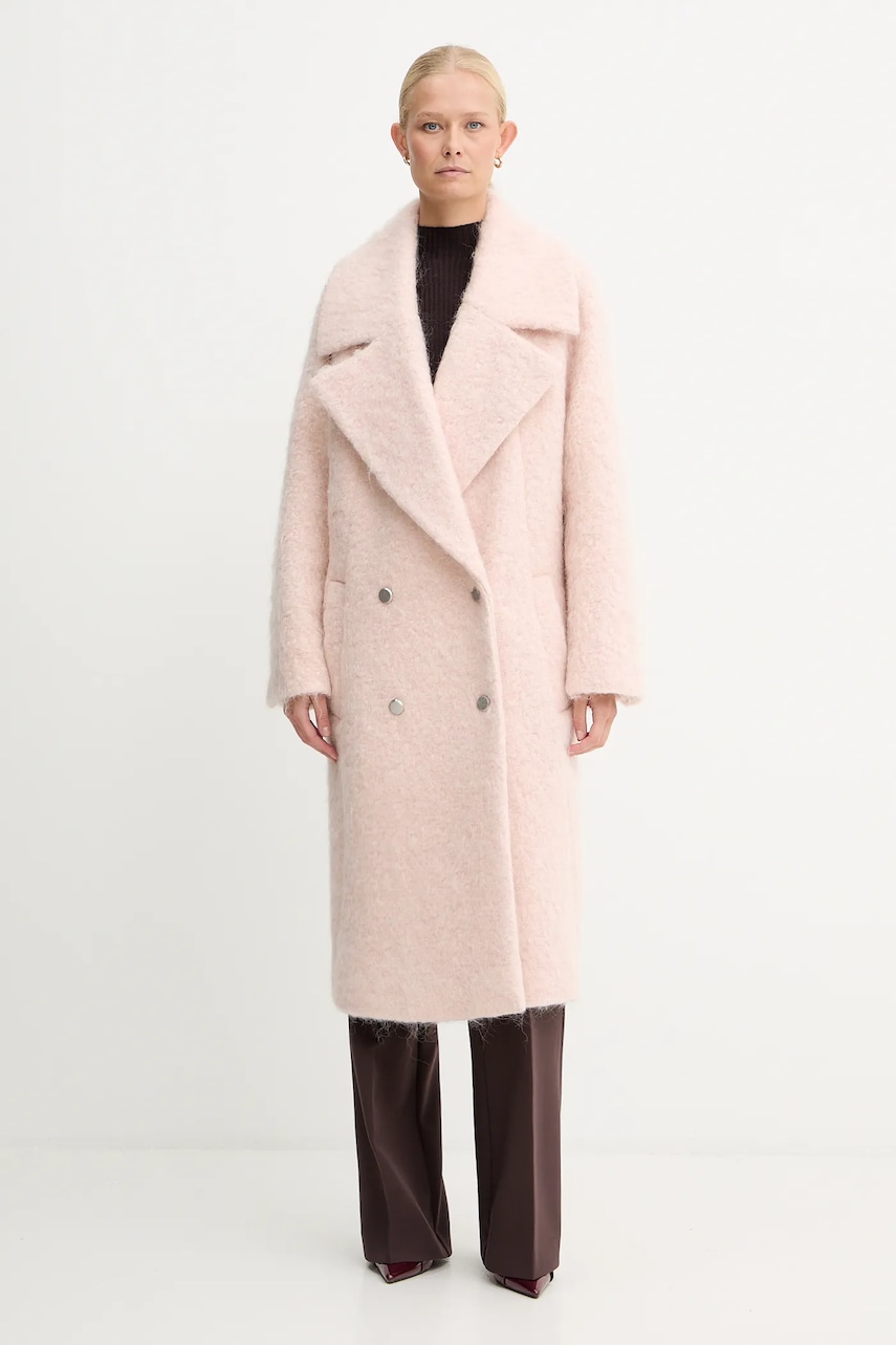 Kabát s příměsí vlny BOSS Crestin