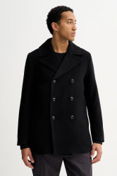 Kabát s příměsí vlny G-Star Wool Peacoat
