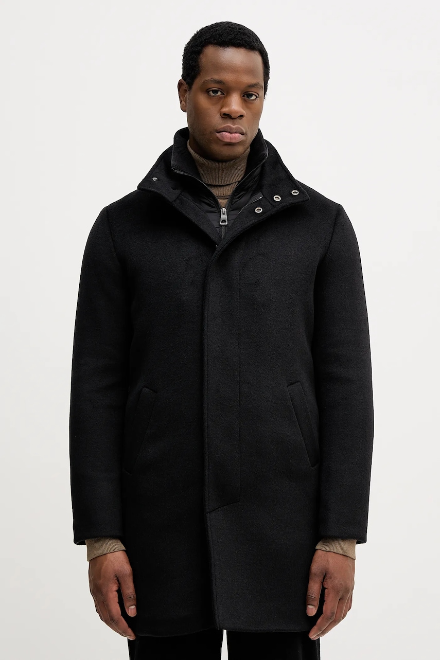 Kabát s příměsí vlny Guess URBAN