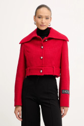 Kabát s příměsí vlny Patou