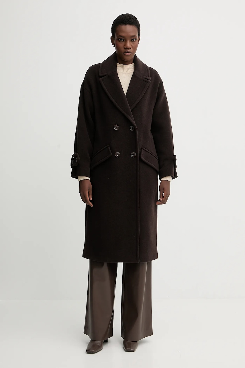 Kabát s příměsí vlny Sessun