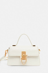 Kabelka Aldo CALLUNA bílá barva, 13989476