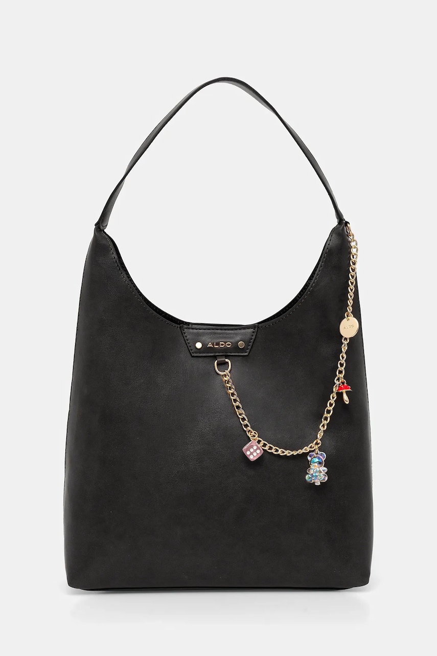 Kabelka Aldo černá barva, BALADAR.001