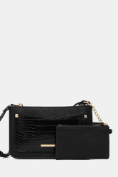 Kabelka Aldo černá barva, GOIVIA.034