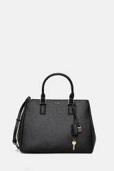 Kabelka Aldo černá barva, NANEVER.001