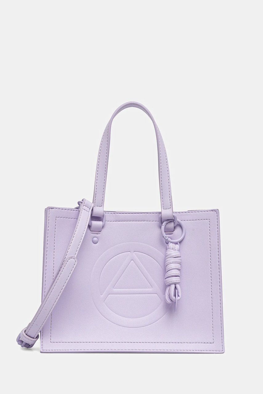 Kabelka Aldo CUSTANTINA fialová barva, 13989456