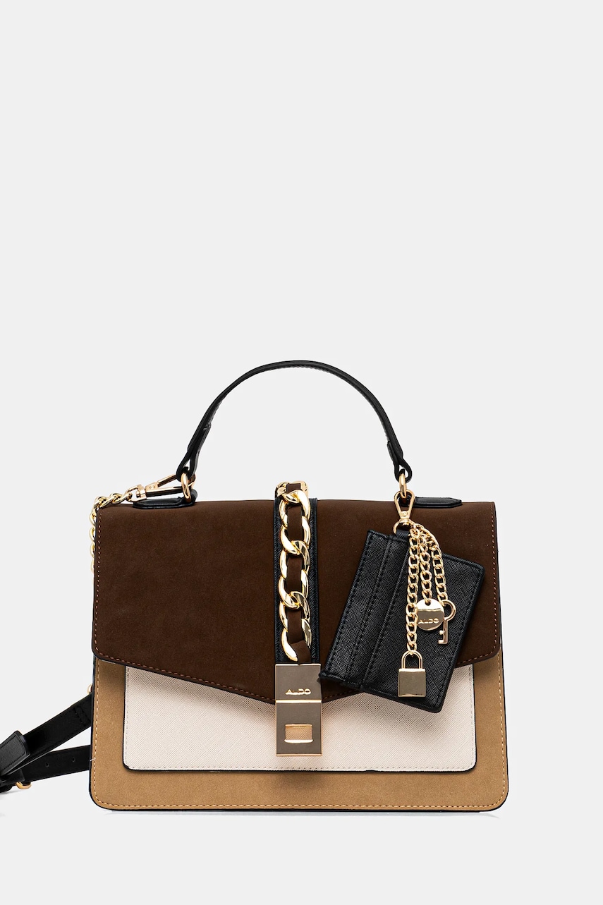 Kabelka Aldo hnědá barva, CAIILLAA.205