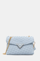 Kabelka Aldo modrá barva, SOFTWOVEN.450