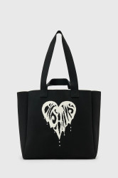 Kabelka AllSaints IZZY černá barva, W297XD