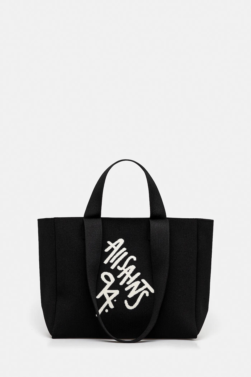 Kabelka AllSaints IZZY černá barva, W398XC