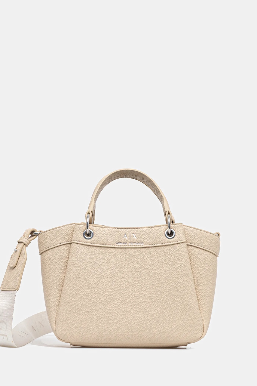 Kabelka Armani Exchange béžová barva, 942927 CC783