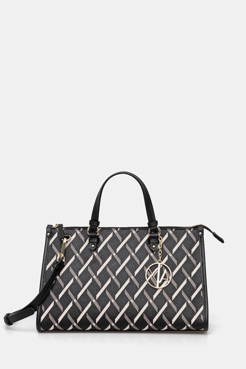 Kabelka Armani Exchange černá barva, XW000400 AF17155