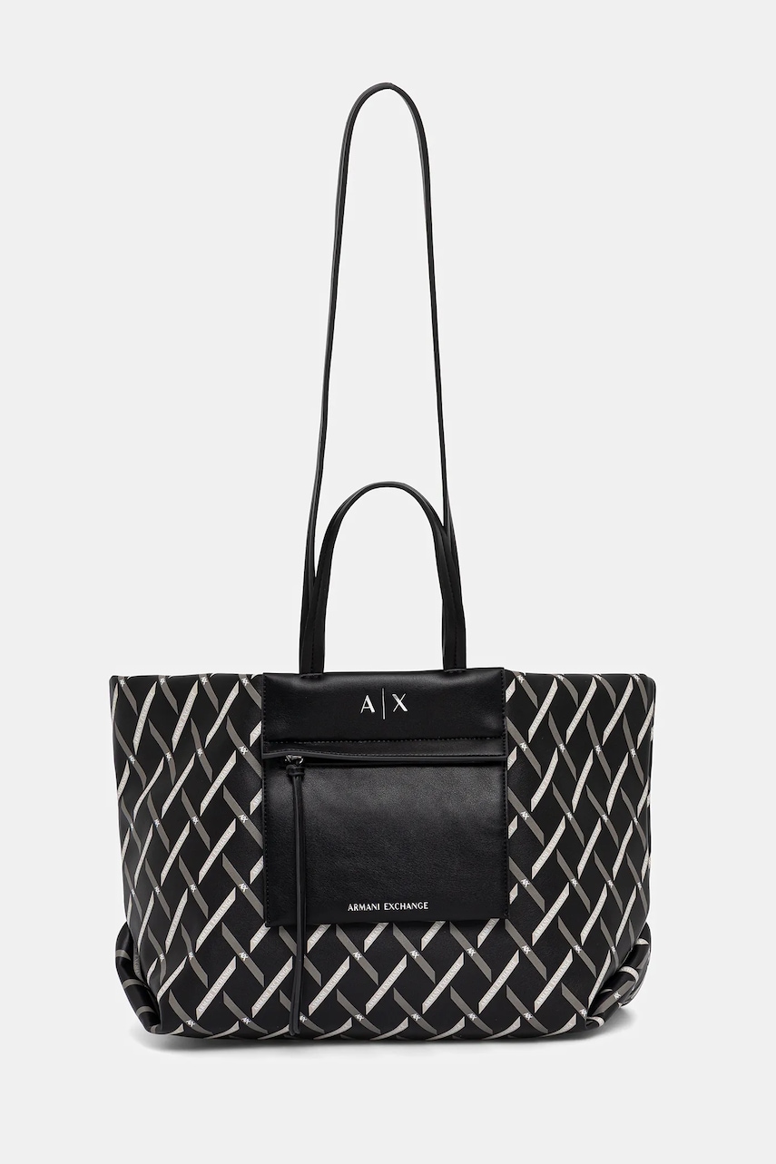 Kabelka Armani Exchange černá barva, XW001538 AF17255