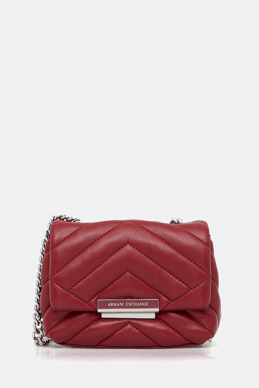 Kabelka Armani Exchange červená barva, 948587 4R742