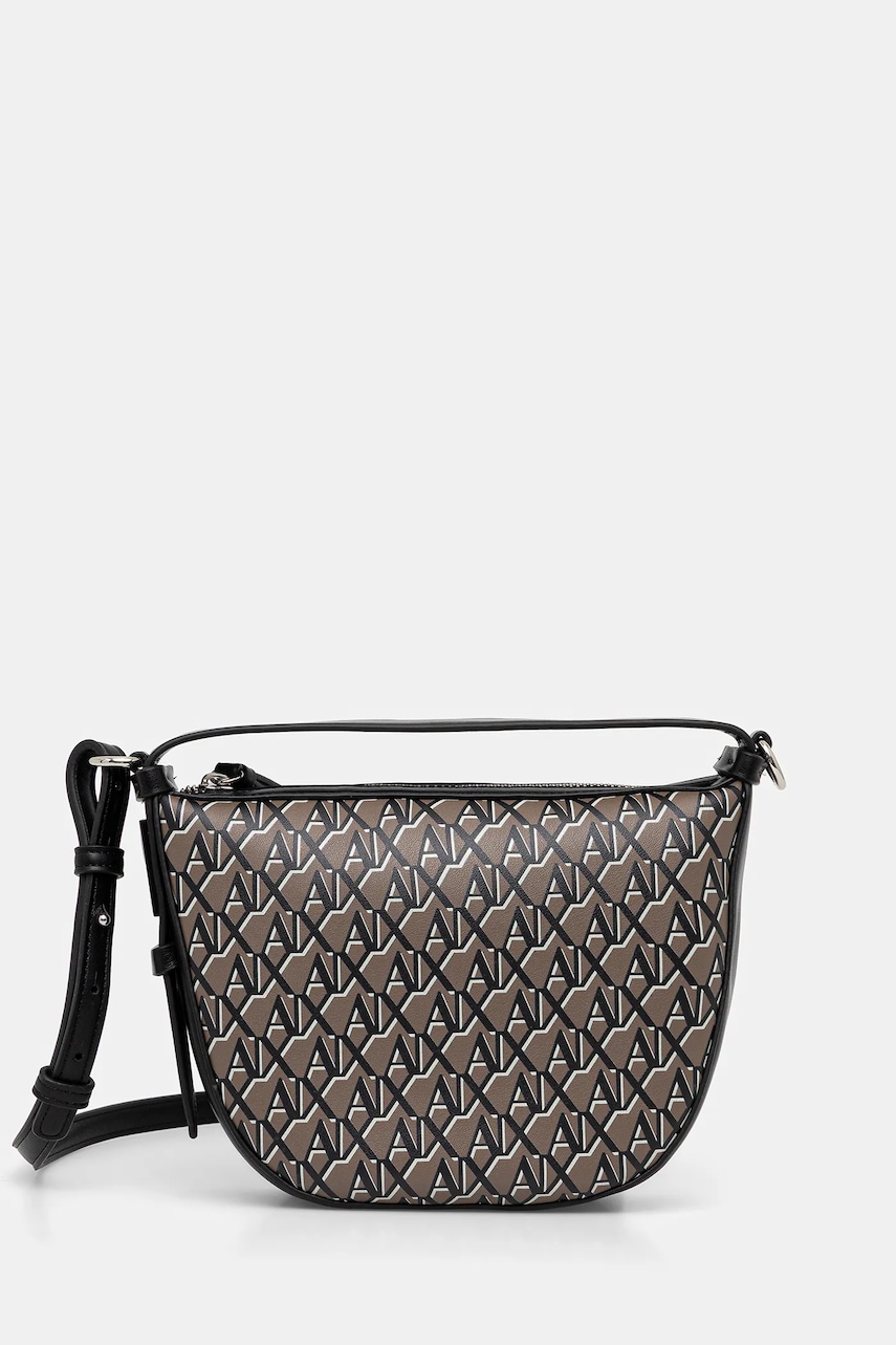 Kabelka Armani Exchange hnědá barva, XW000917 AF17221