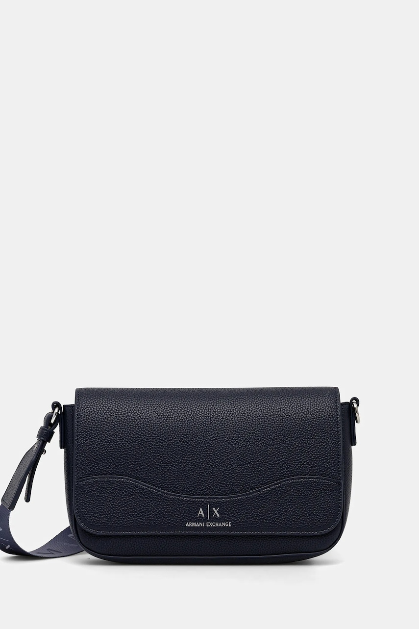 Kabelka Armani Exchange tmavomodrá barva, 942912 CC783