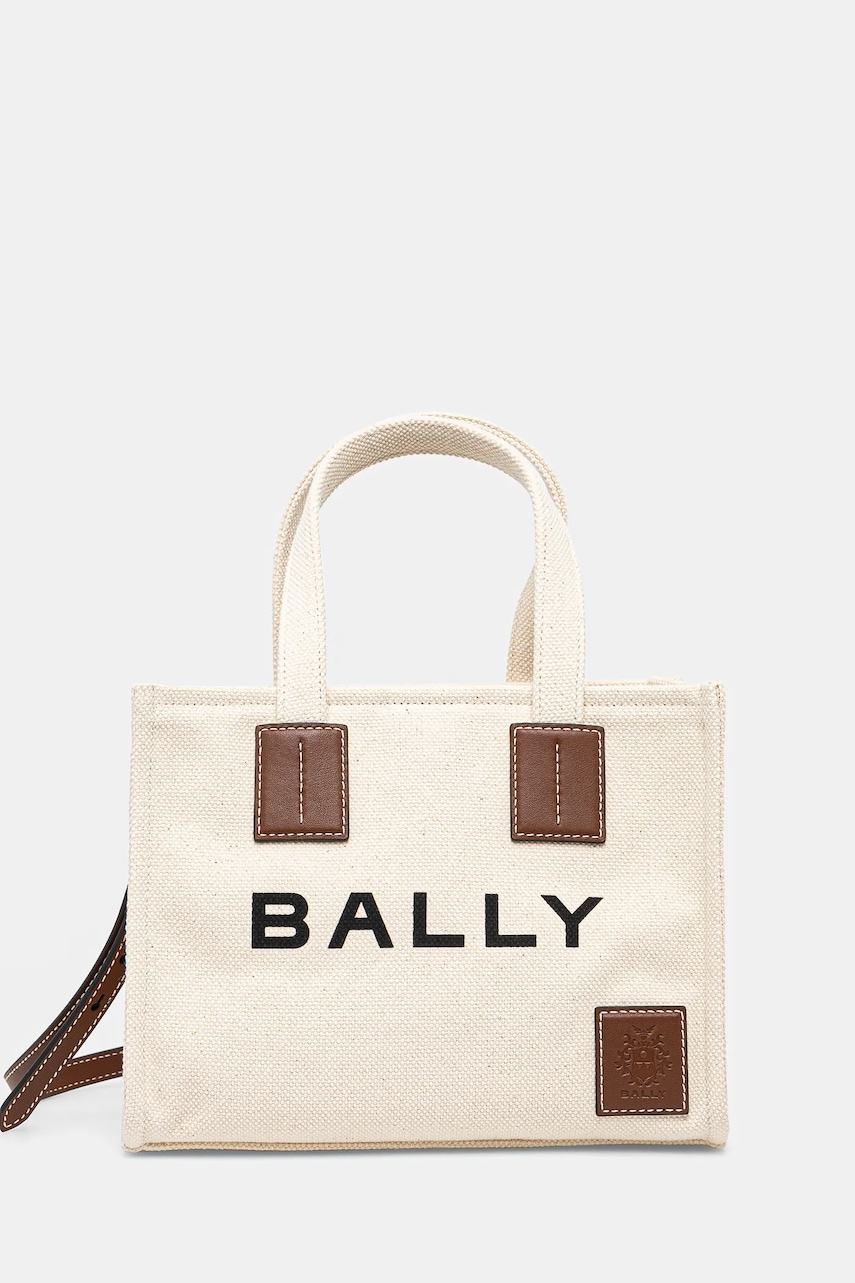 Kabelka Bally béžová barva, WAE06W