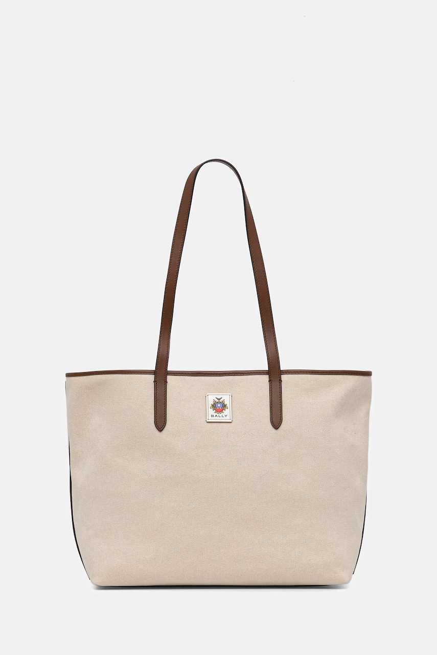 Kabelka Bally béžová barva, WAE07I